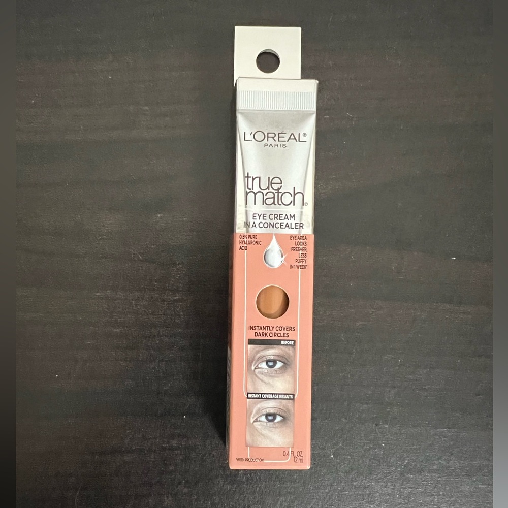 L'Oreal Paris True Match Eye Cream in a Concealer W 7-8 Dark 0.4 fl oz